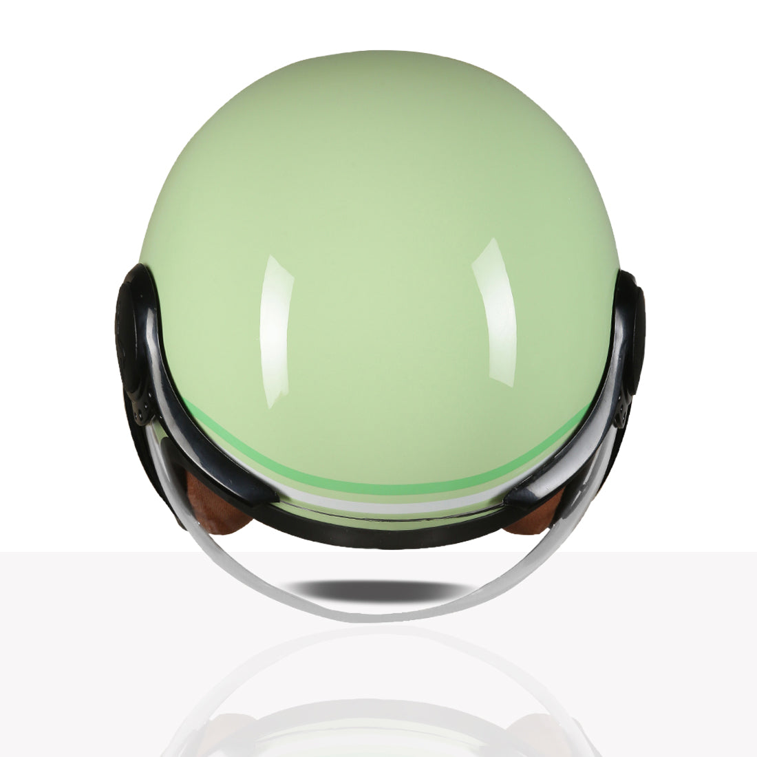 TVS MissFit Helmet for Women | Lightweight Ladies Helmet for Scooty | Stylish Girls Helmet with Extreme Comfort Fit | Women Helmet with Clear Visor | DOT & ISI Certified Helmet for Woman